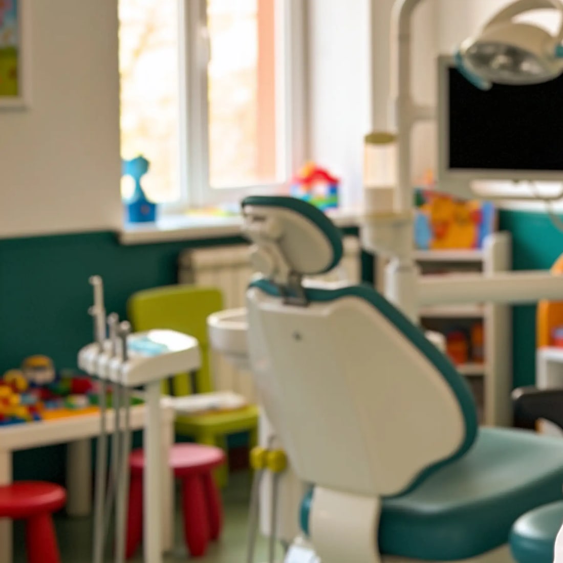 A calm, child-friendly dental surgery